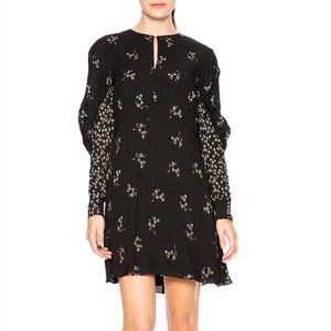 Tibi Florence Puff Sleeve Twill Dress 4